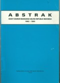 ABSTRAK SURAT EDARAN TAHUN 1982-1993 TAHUN 1998