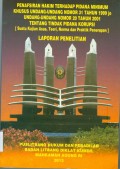 PENAFSIRAN HAKIM TERHADAP PIDANA MINIMUM KHUSUS UU NO. 31 TAHUN 1999 JUNTO UU NO. 20 TAHUN 2001 TENTANG TINDAK PIDANA KORUPSI TAHUN 2013